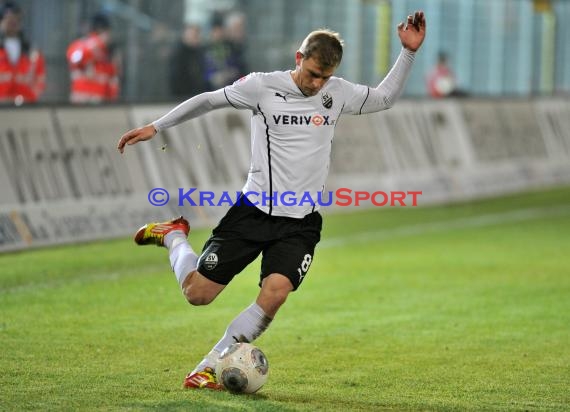 2. Bundesliga SV Sandhausen - FC Erzgebirge Aue im Hardtwaldstadion (© Kraichgausport / Loerz)